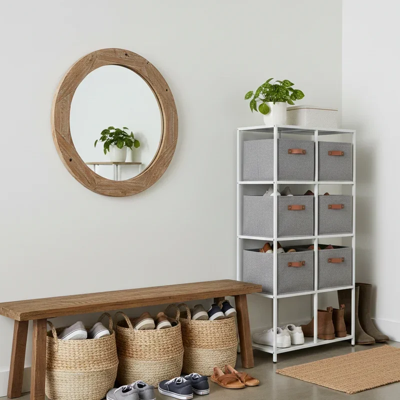 Entryway Shoe Storage Ideas