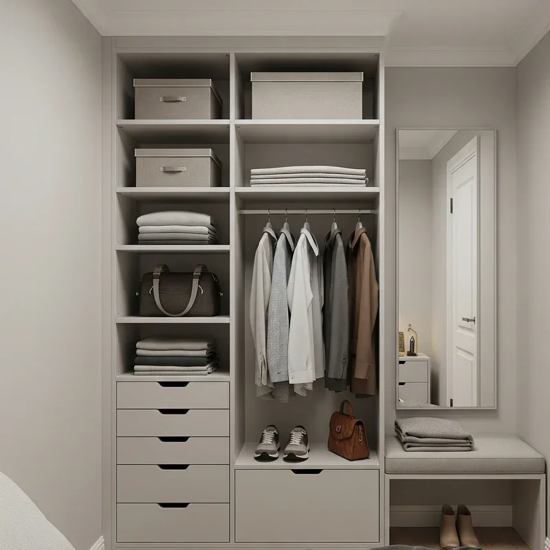 15 Clothing Storage Ideas for Small Bedrooms That Work
