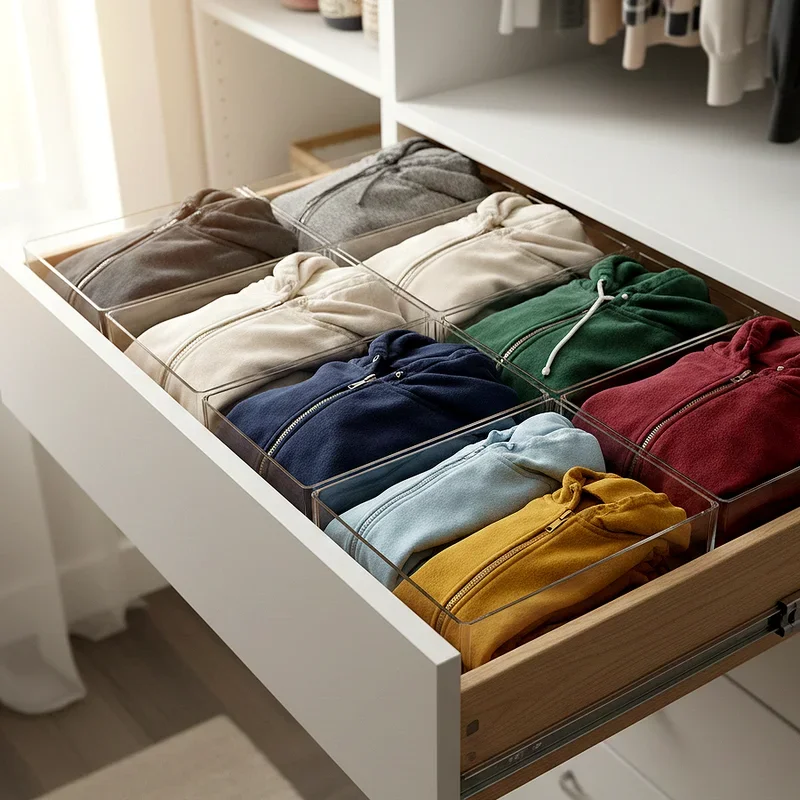 Hoodie Storage Ideas