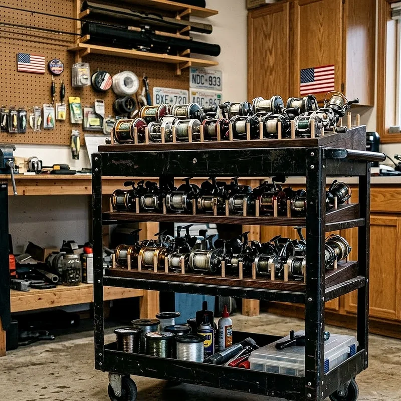 Fishing Reel Storage Ideas