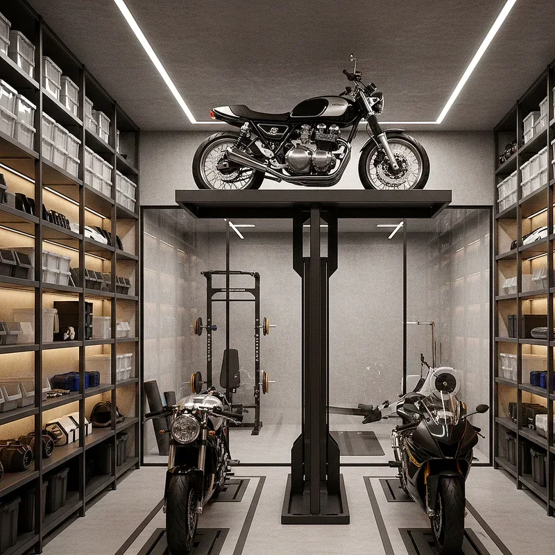 Motorcycle Storage Ideas