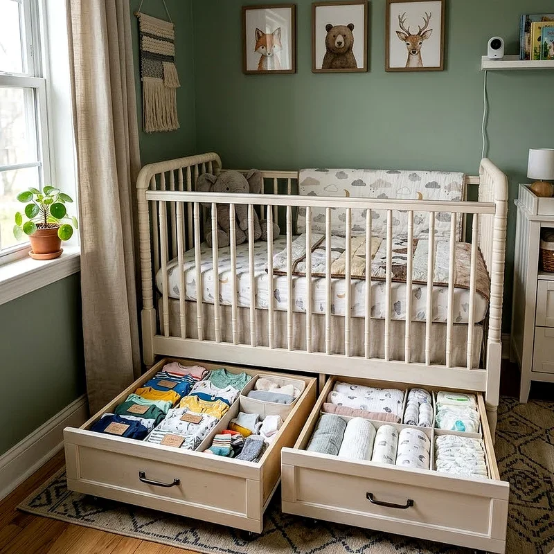 Baby Room Storage Ideas