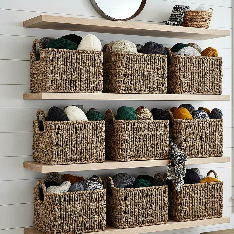 Winter Hat Storage Ideas