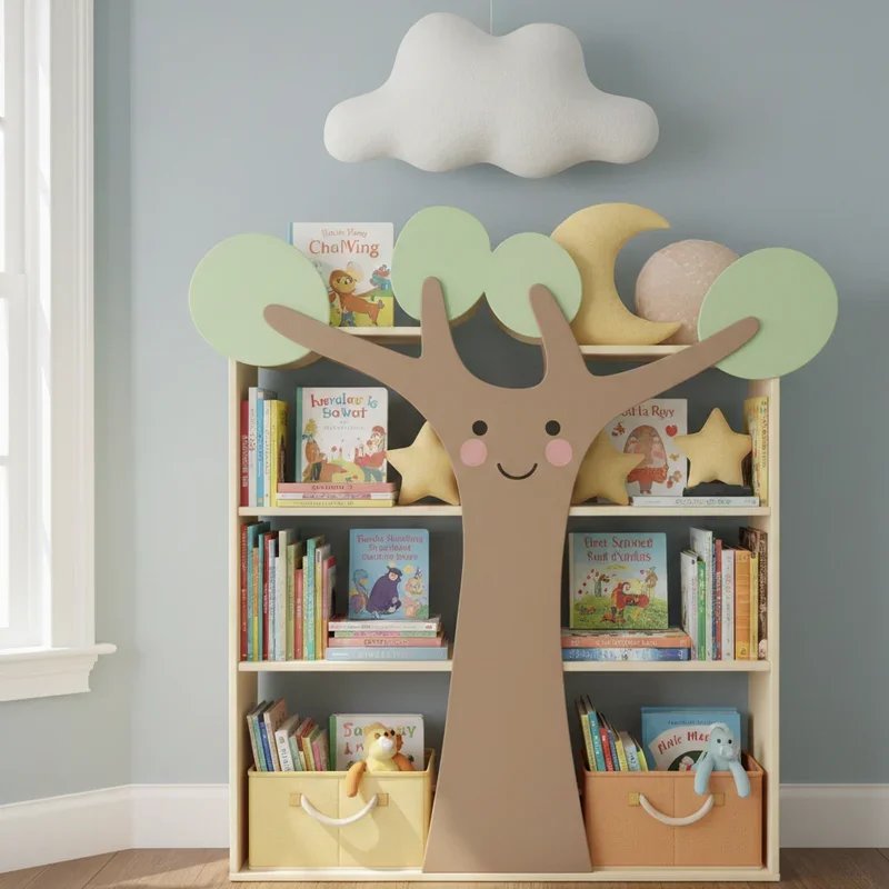 Kids Book Storage Ideas