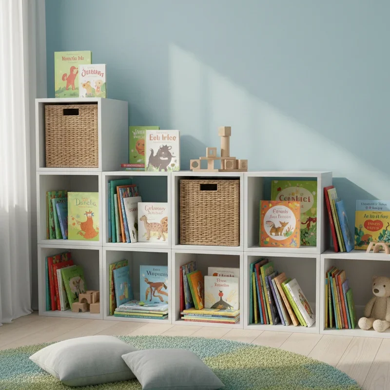 Kids Book Storage Ideas