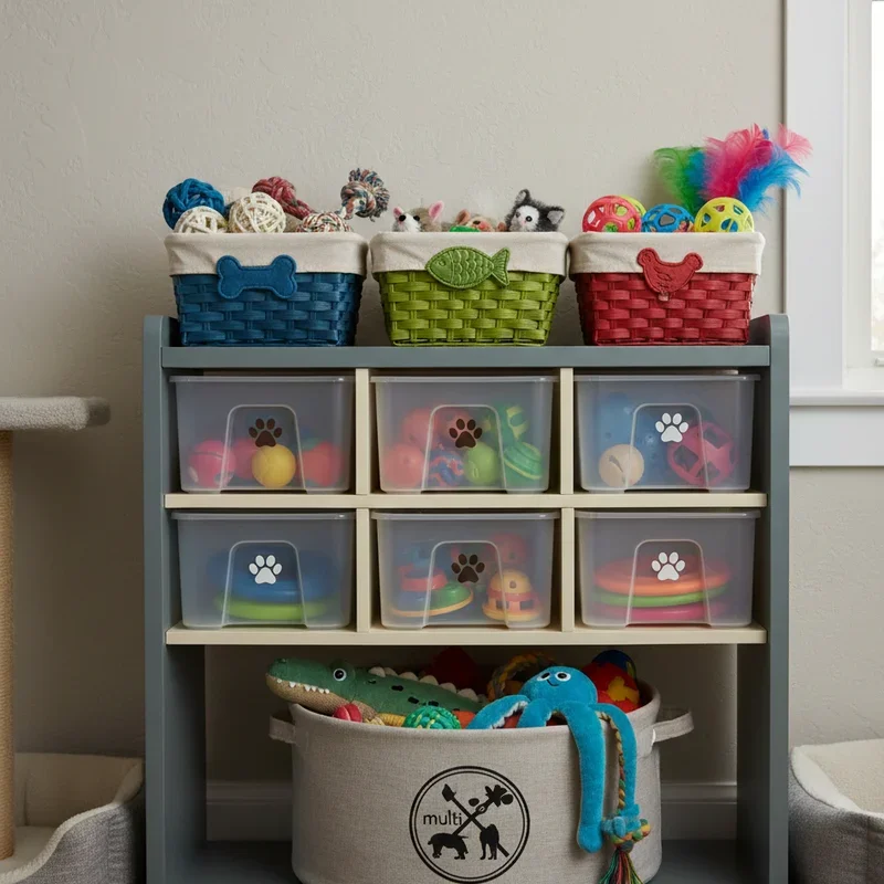 Dog Toy Storage Ideas