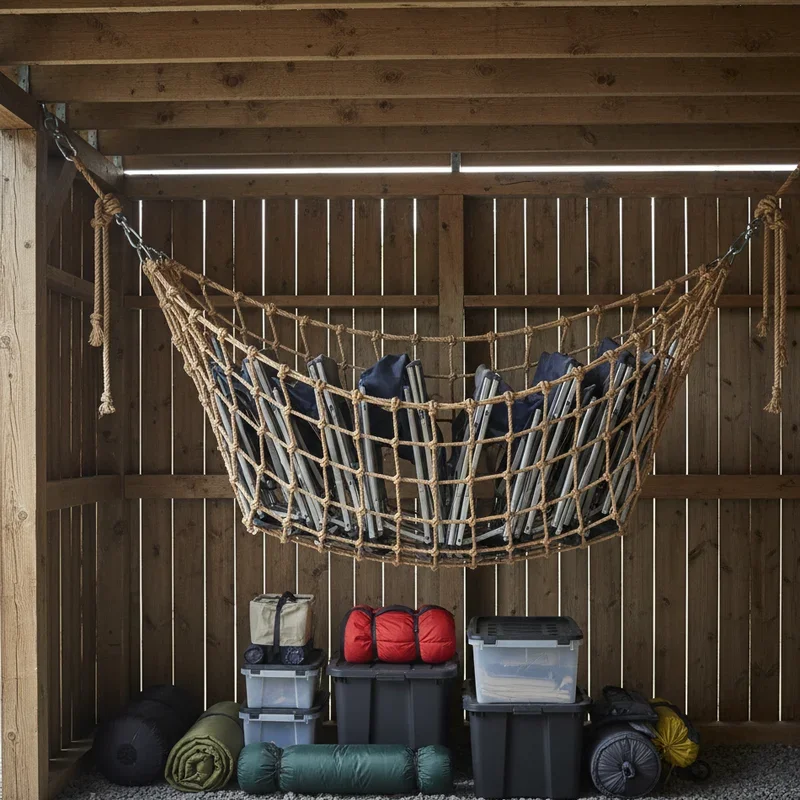 Camping Chair Storage Ideas