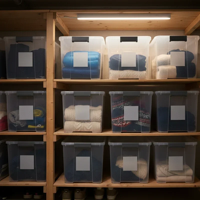 Winter Clothes Storage Ideas