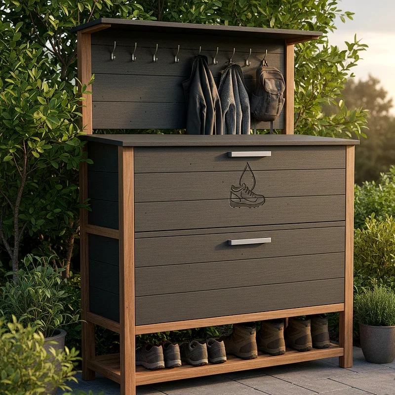 Outdoor Shoe Storage Ideas