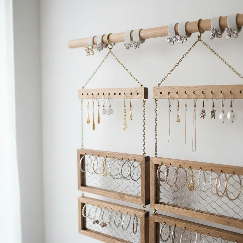 Earring Storage Ideas