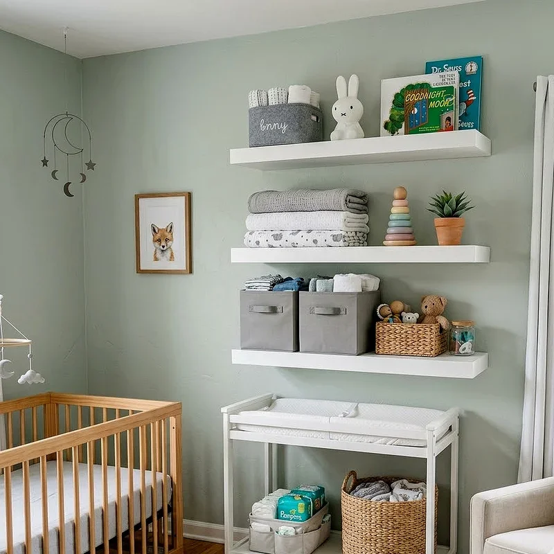 Baby Room Storage Ideas
