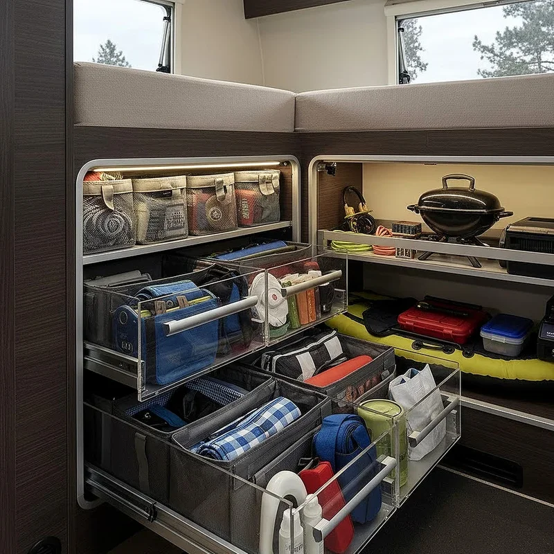 15 Caravan Storage Ideas to Maximize Small Spaces