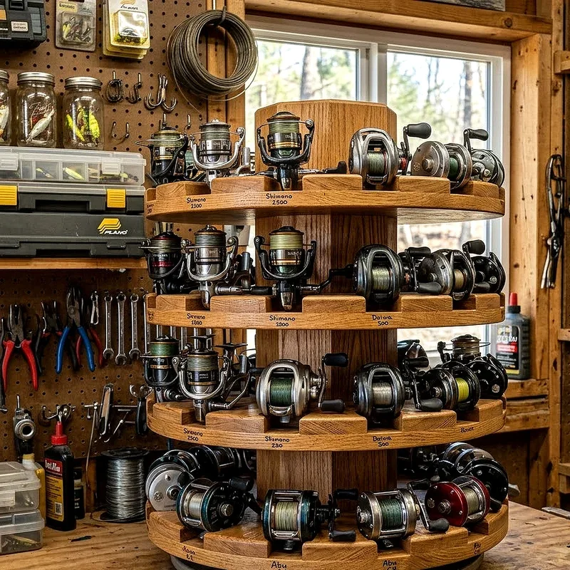 Fishing Reel Storage Ideas