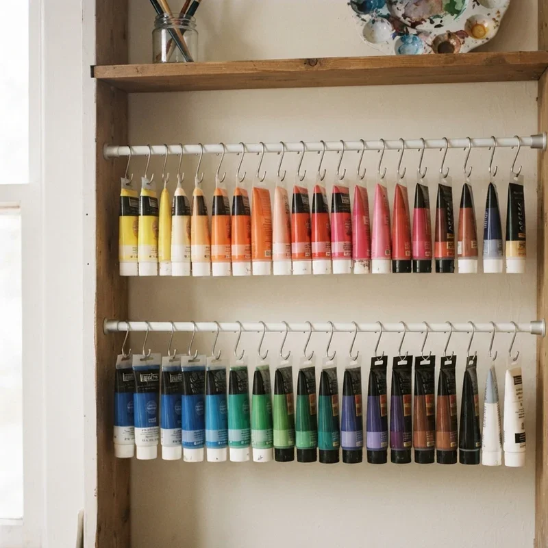 Acrylic Paint Storage Ideas
