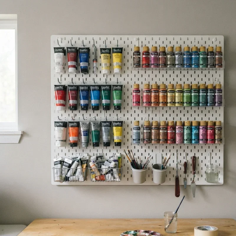 Acrylic Paint Storage Ideas