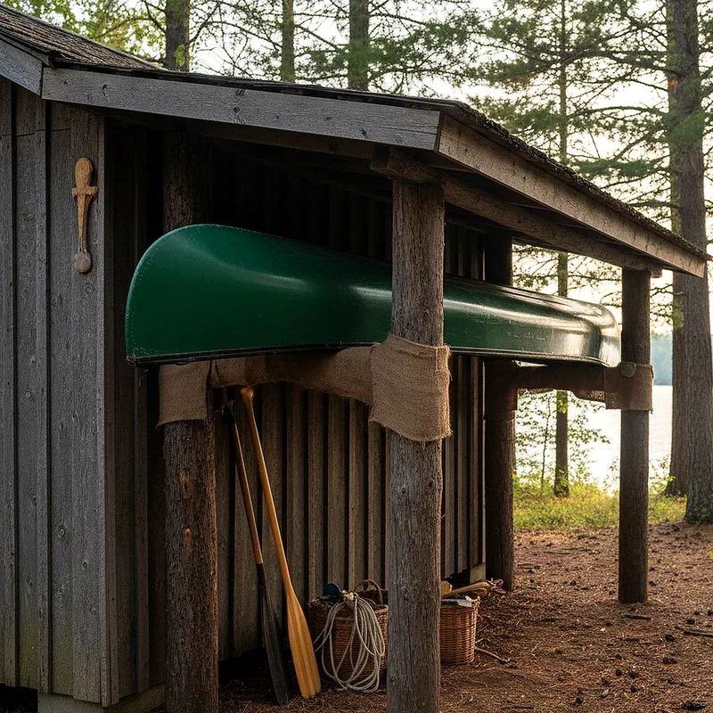 Canoe Storage Ideas
