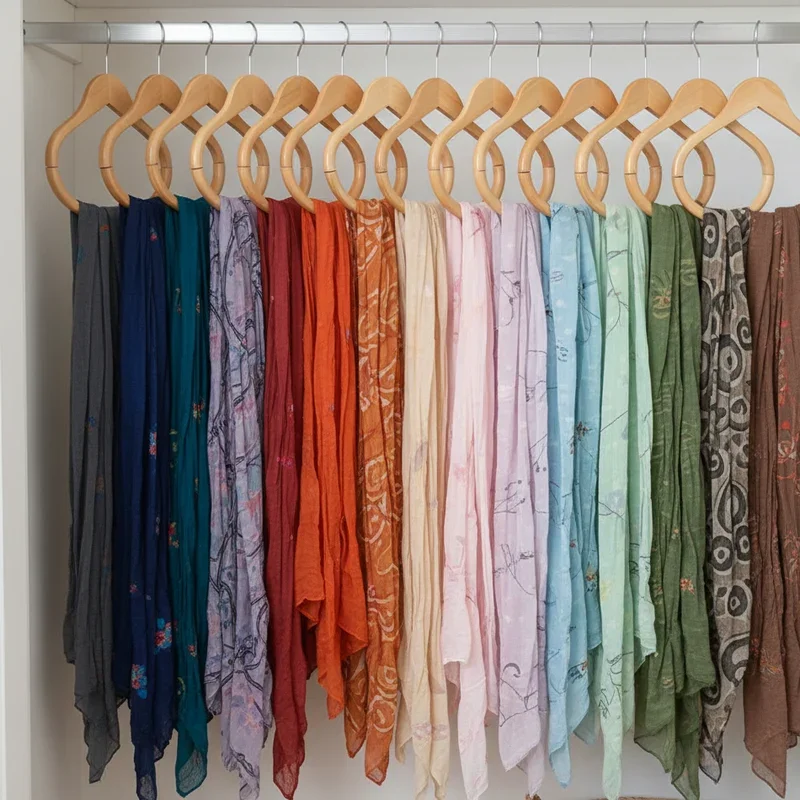 15 Scarf Storage Ideas to Organize Your Closet