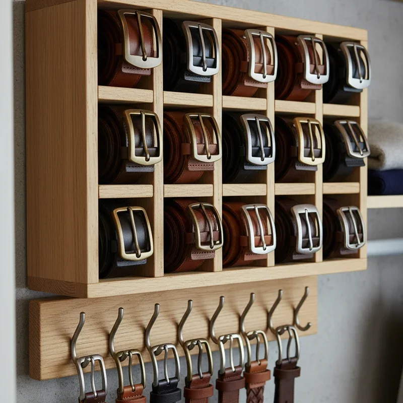 15 Belt Storage Ideas to Keep Your Closet Tidy
