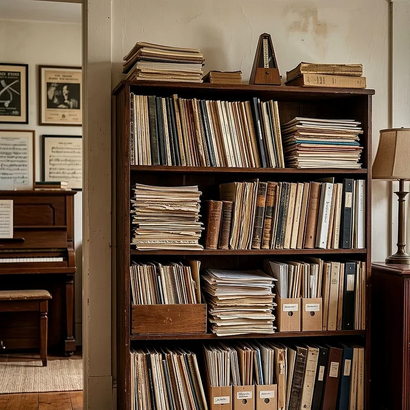 15 Sheet Music Storage Ideas for Organized Music Spaces