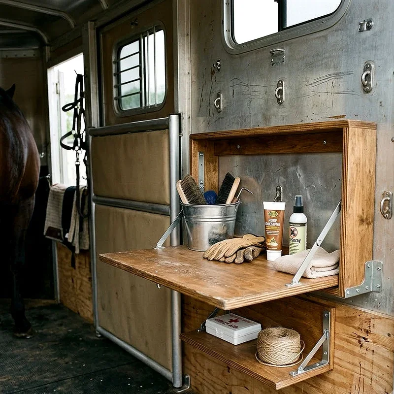 Horse Trailer Storage Ideas