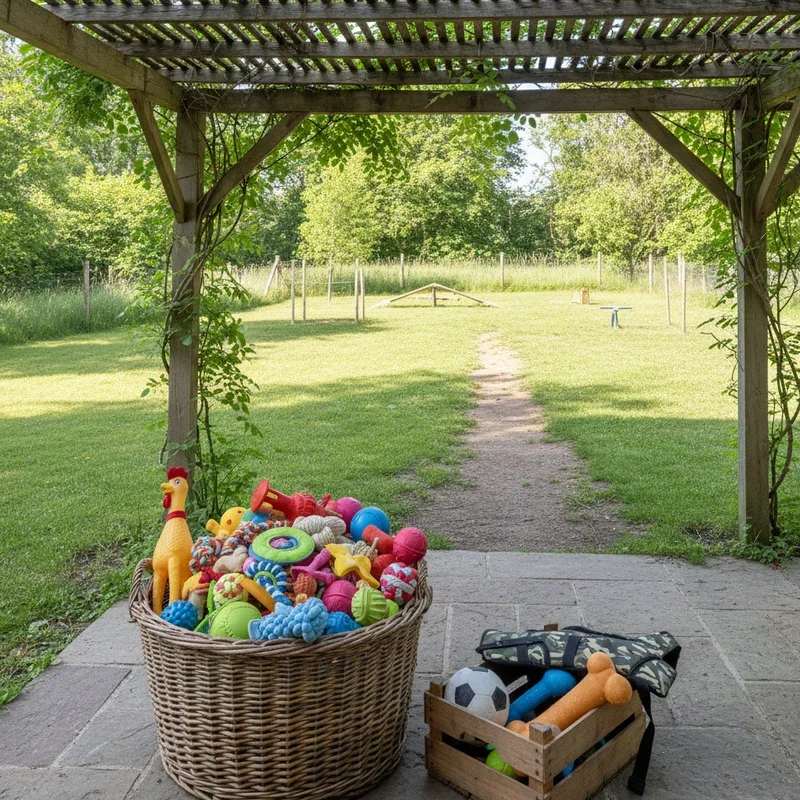 Dog Toy Storage Ideas