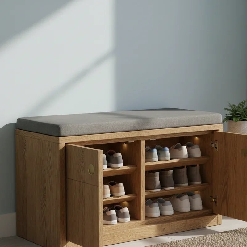 Hidden Shoe Storage Ideas