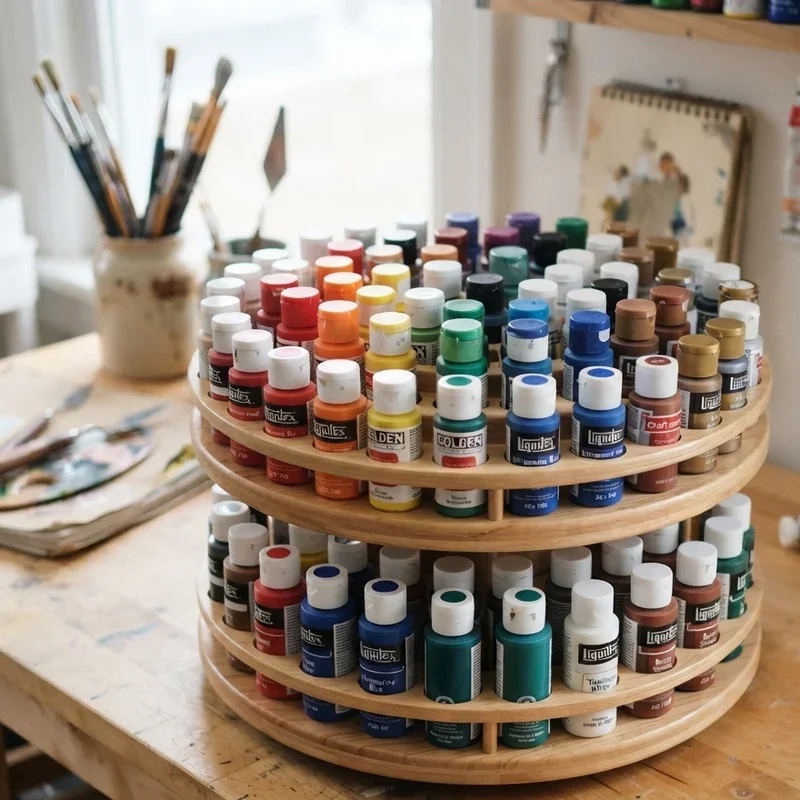 Acrylic Paint Storage Ideas