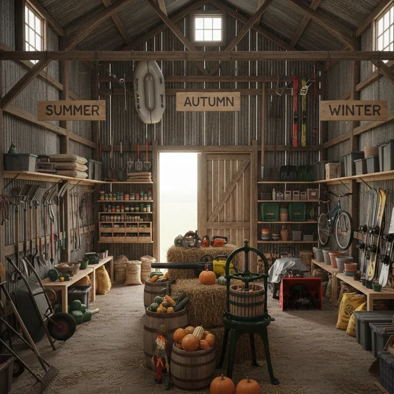 Barn Storage Ideas