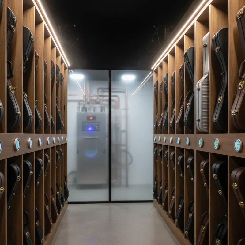 Guitar Case Storage Ideas