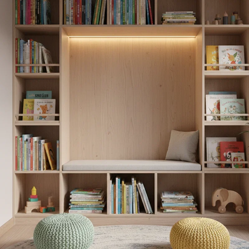 Kids Book Storage Ideas
