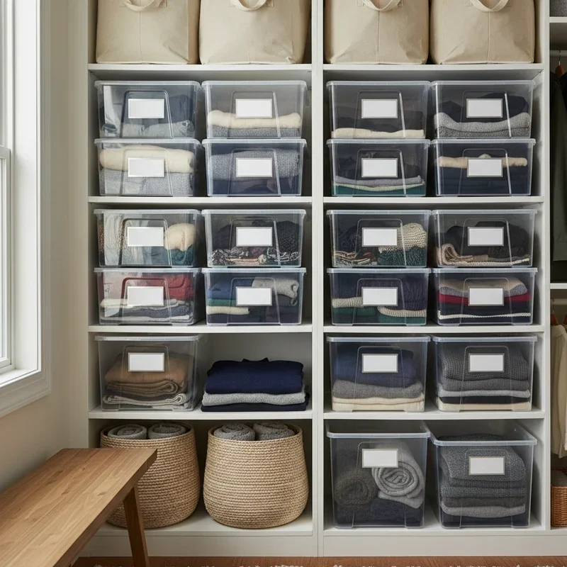Winter Clothes Storage Ideas