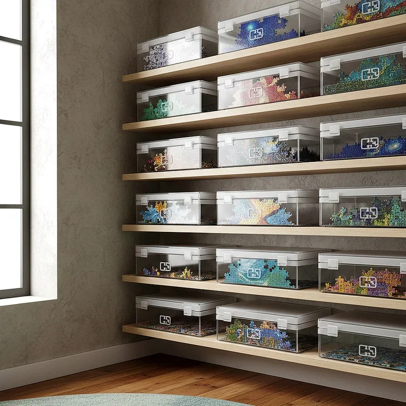 Puzzle Storage Ideas