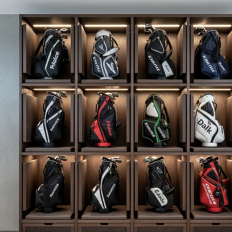Golf Bag Storage Ideas
