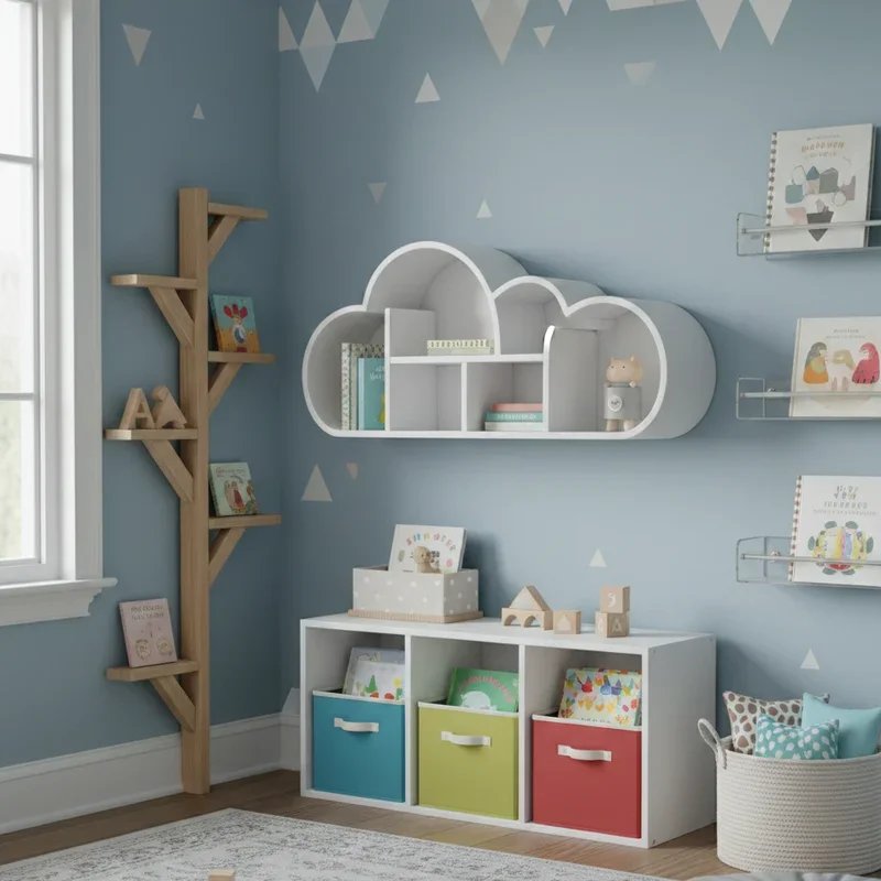 Kids Book Storage Ideas