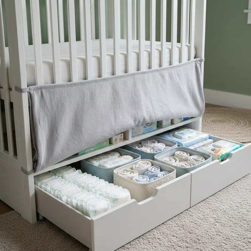 Diaper Storage Ideas