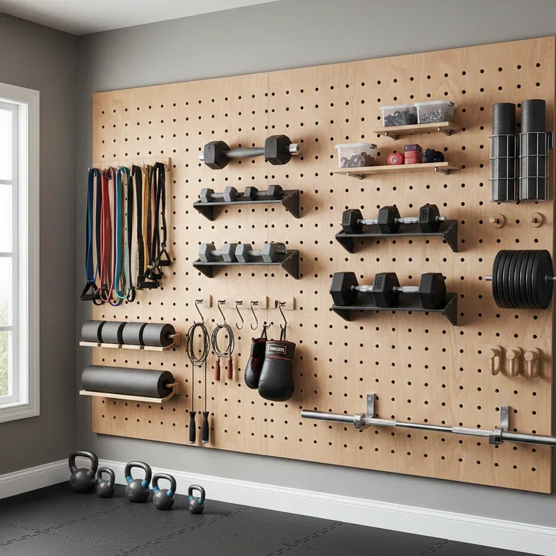 Home Gym Storage Ideas