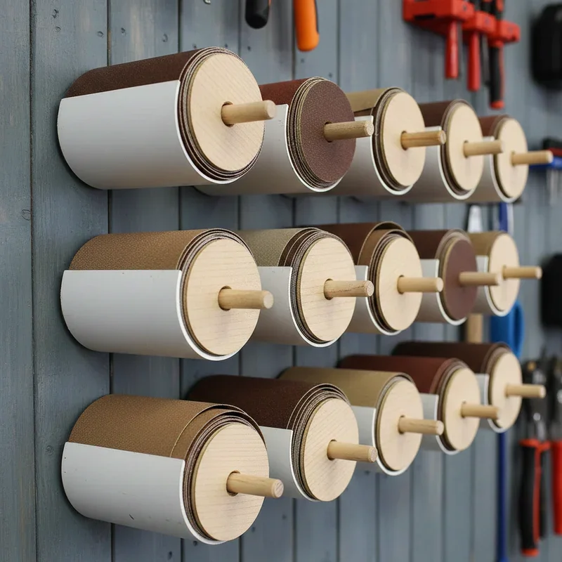 Sandpaper Storage Ideas