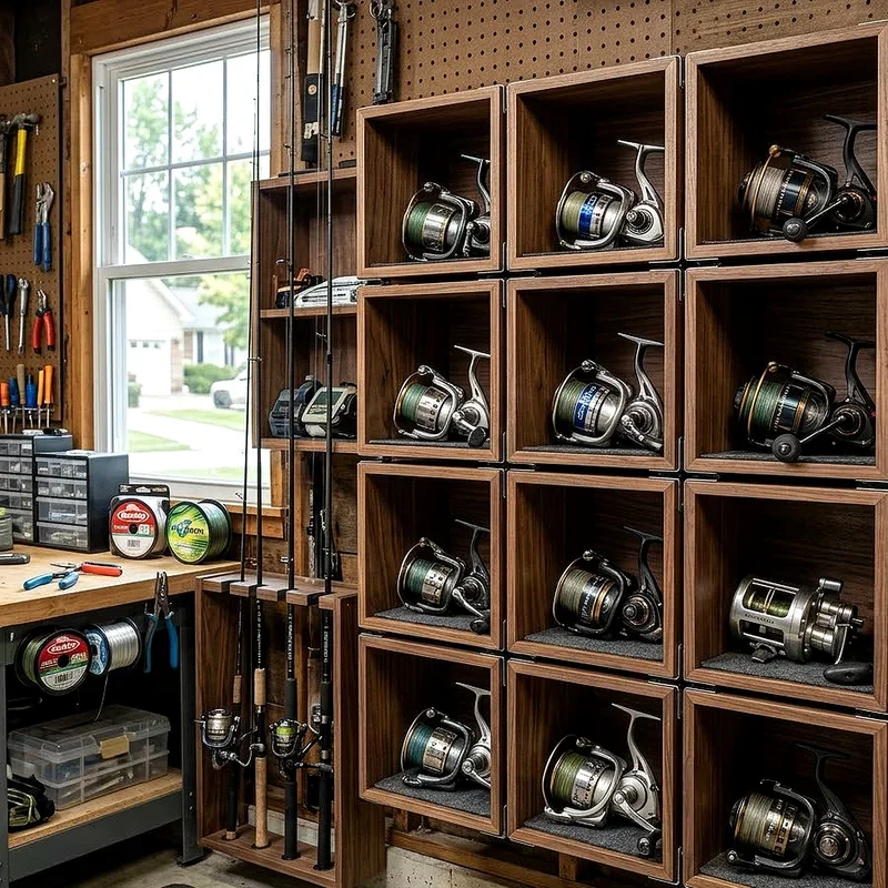 Fishing Reel Storage Ideas
