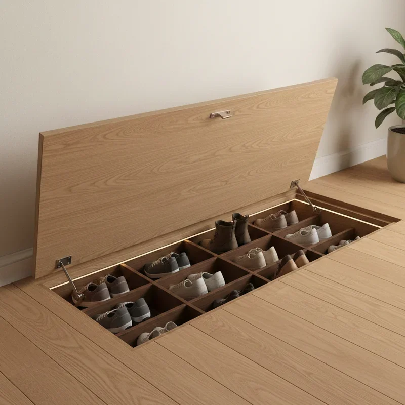 Hidden Shoe Storage Ideas