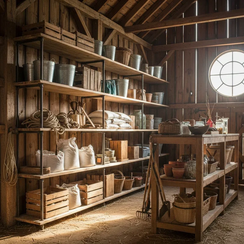 Barn Storage Ideas