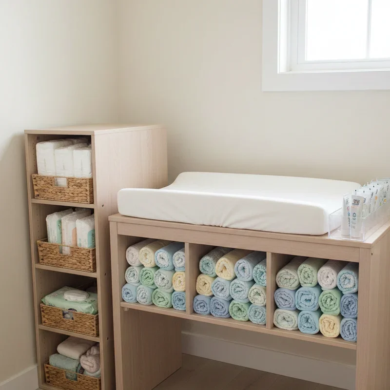 Diaper Storage Ideas