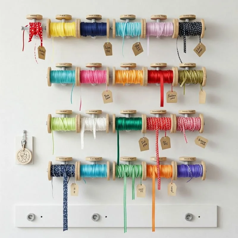 15 Clever Ribbon Storage Ideas to Organize