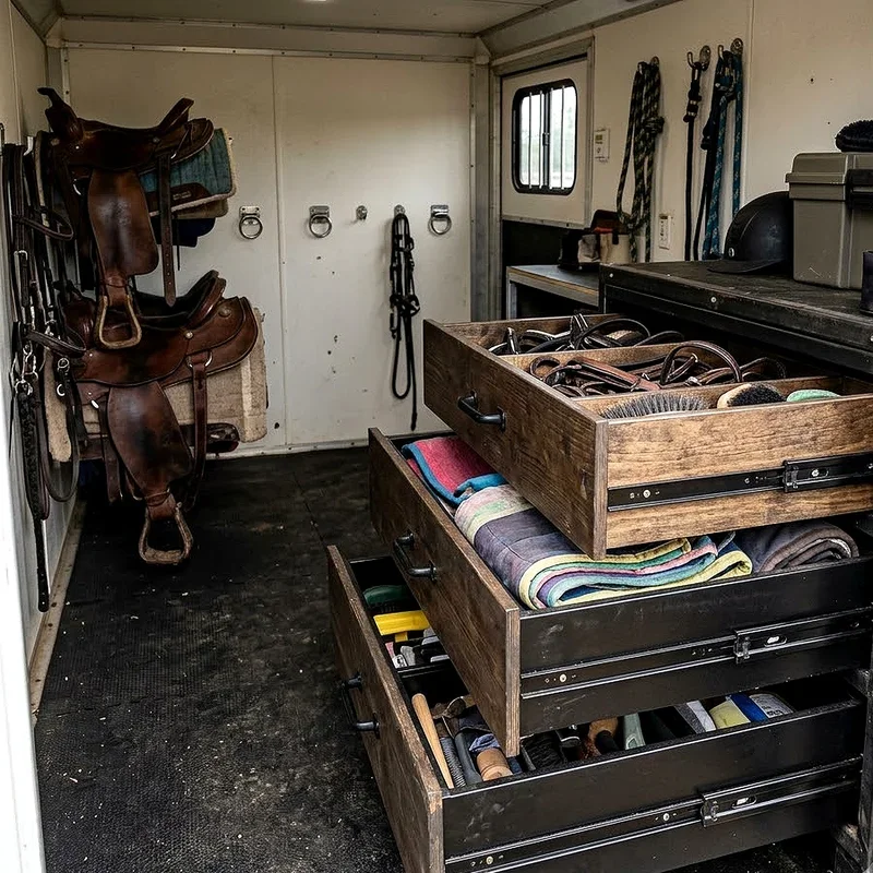 Horse Trailer Storage Ideas