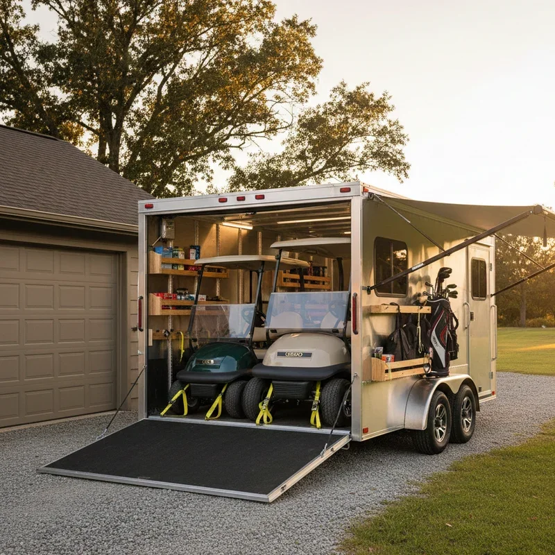 Golf Cart Storage Ideas