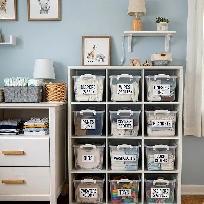 Baby Room Storage Ideas
