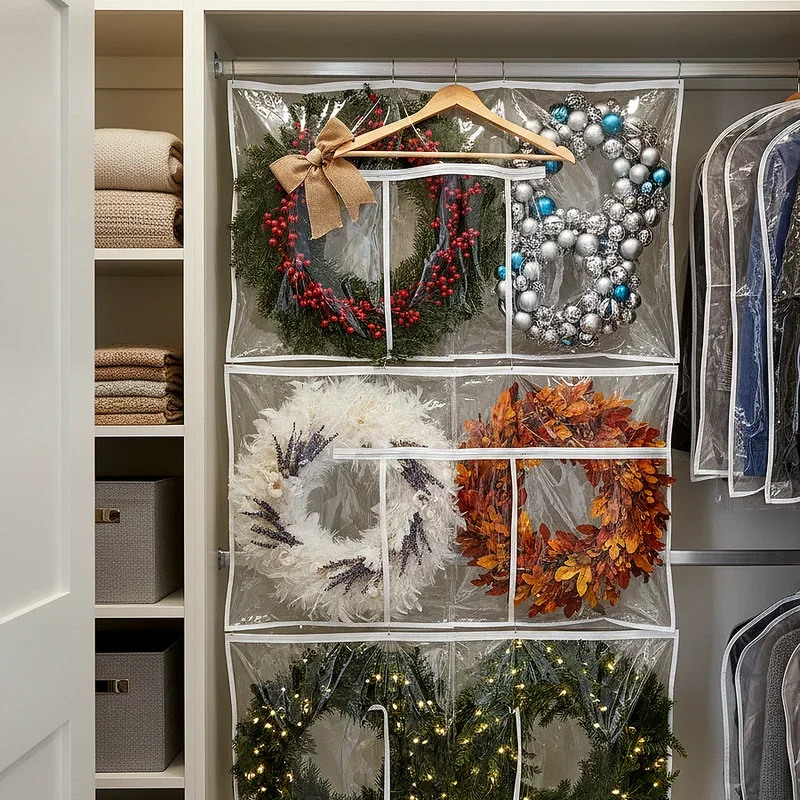 Wreath Storage Ideas