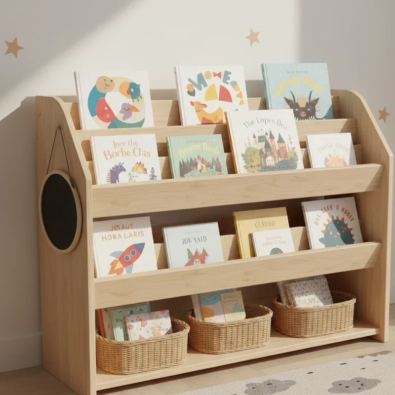 Kids Book Storage Ideas