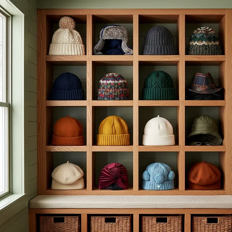 Winter Hat Storage Ideas
