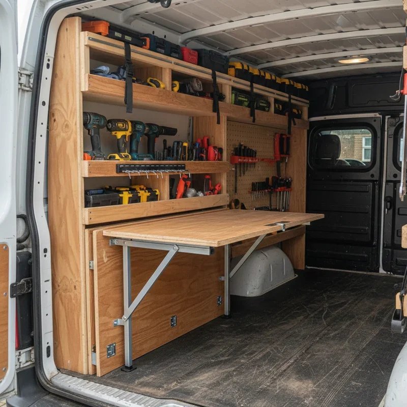 Van Tool Storage Ideas