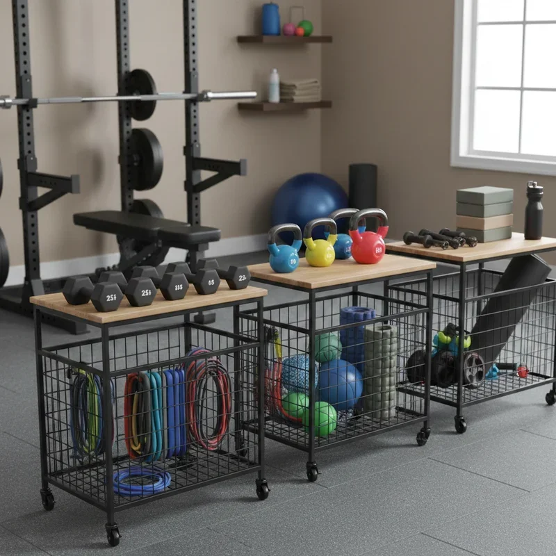 Home Gym Storage Ideas